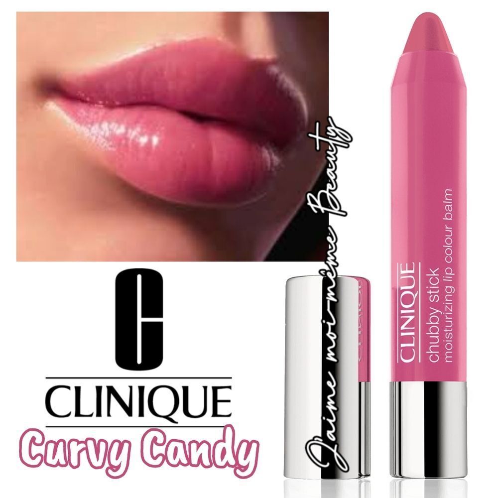 Clinique Chubby stick nourishing lip tinted balm - Curvy Candy- Barbie Pink